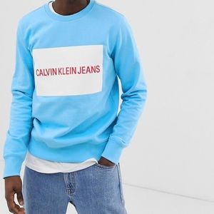 Calvin Klein box logo crewneck